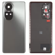 עבור OPPO Reno10 Global כיסוי סוללה מקורי עם כיסוי עדשת מצלמה (אפור)